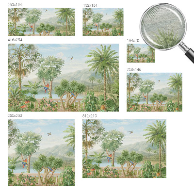 Vlies fotótapéta falra Egzotikus táj