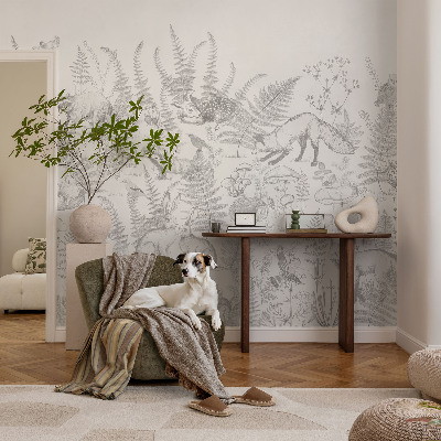 Vlies fotótapéta hálószobába Erdei állatok