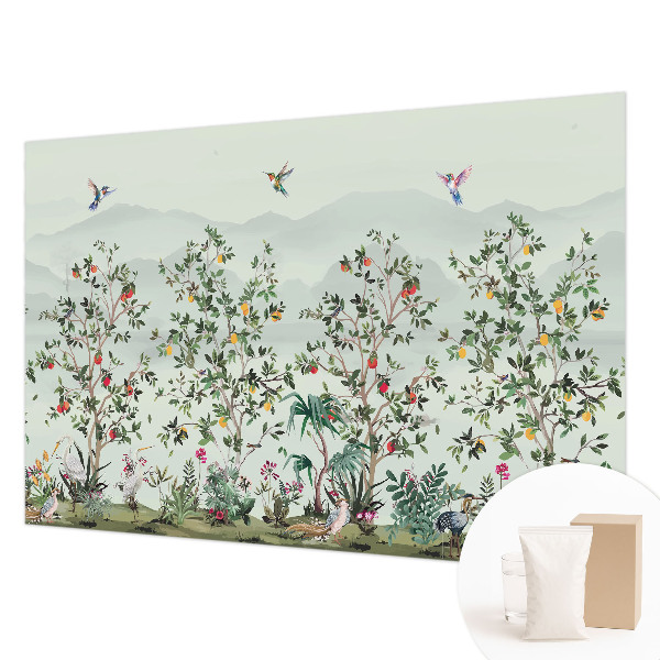 Vlies fotótapéta gyerekszobába Egzotikus fák