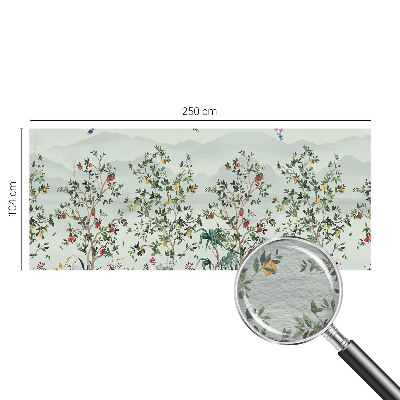 Vlies fotótapéta gyerekszobába Egzotikus fák