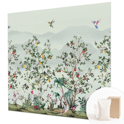 Vlies fotótapéta gyerekszobába Egzotikus fák