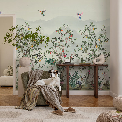 Vlies fotótapéta gyerekszobába Egzotikus fák