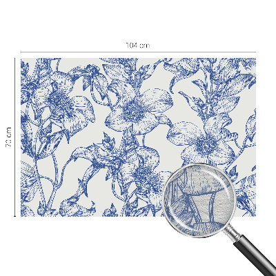 Nyomtatott vlies fotótapéta Virágágak