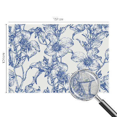 Nyomtatott vlies fotótapéta Virágágak