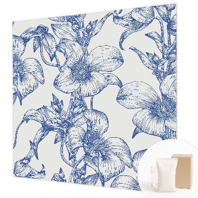 Nyomtatott vlies fotótapéta Virágágak