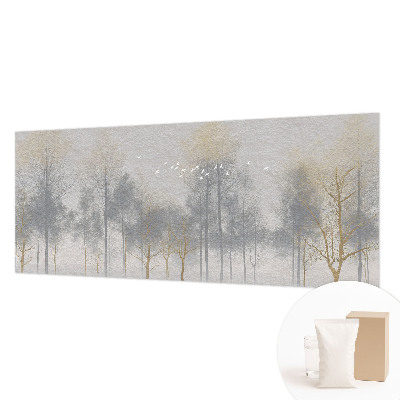 Fotótapéta hálószobába Erdő harmóniája