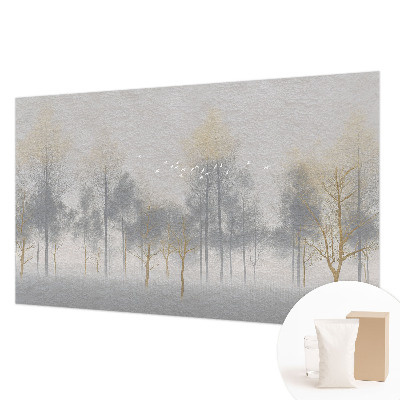 Fotótapéta hálószobába Erdő harmóniája