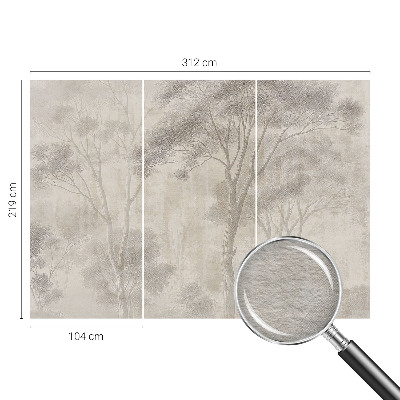 Fotótapéta nappaliba Stílusos harmónia