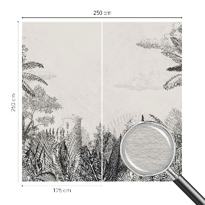 Fotótapéta méretre nappaliba Trópusi táj