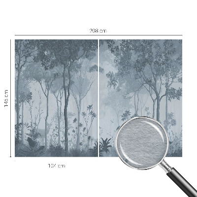 Fotótapéta méretre hálószobába Az erdő misztikuma