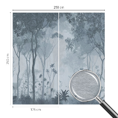 Fotótapéta méretre hálószobába Az erdő misztikuma