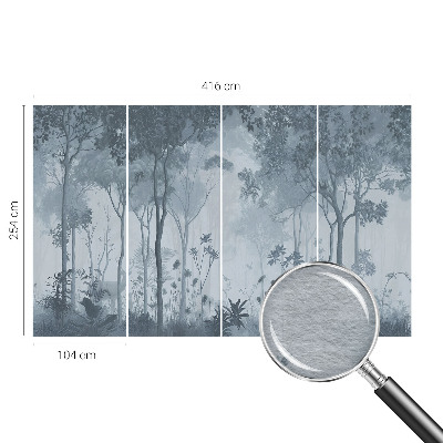 Fotótapéta méretre hálószobába Az erdő misztikuma