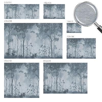 Fotótapéta méretre hálószobába Az erdő misztikuma