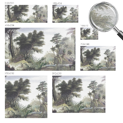 Óriás fotótapéta Egzotikus táj