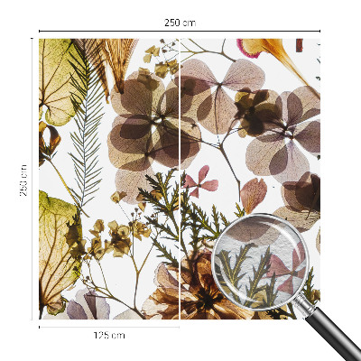 Dekoratív fotótapéta nappaliba Természetes összetétel