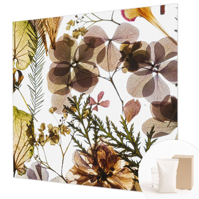 Dekoratív fotótapéta nappaliba Természetes összetétel