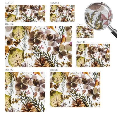 Dekoratív fotótapéta nappaliba Természetes összetétel