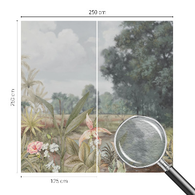 Flíz fotótapéta Egzotikus táj