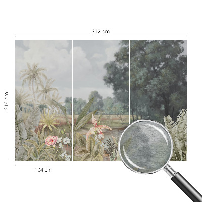 Flíz fotótapéta Egzotikus táj