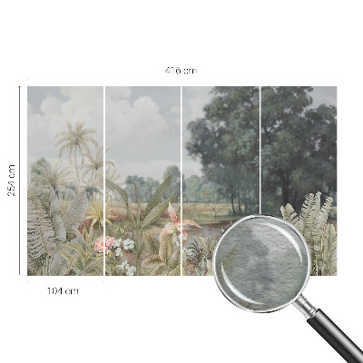 Flíz fotótapéta Egzotikus táj