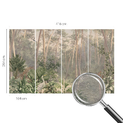 Vlies fotótapéta falra Természetes harmónia