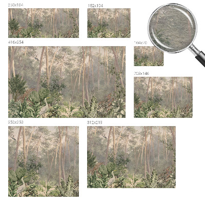 Vlies fotótapéta falra Természetes harmónia