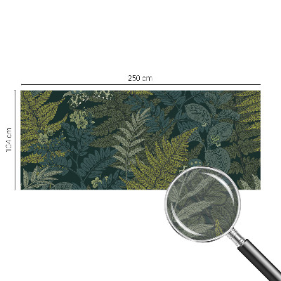 Vlies alapú fotótapéta Zöld elegancia