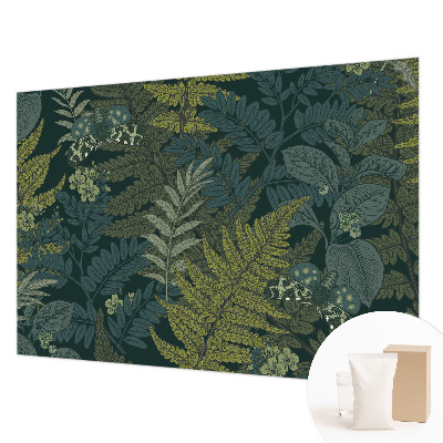 Vlies alapú fotótapéta Zöld elegancia