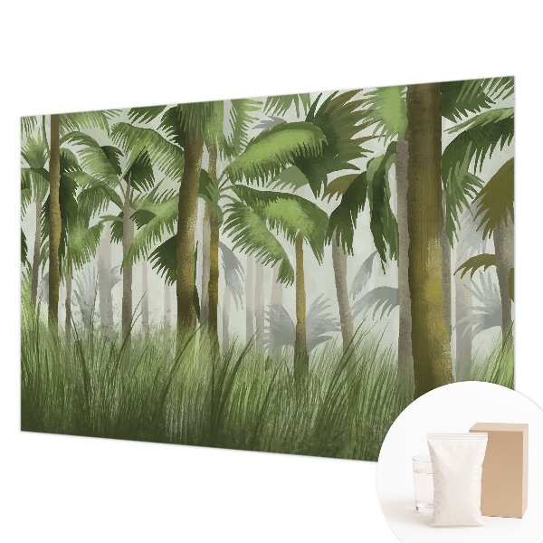 Vlies fotótapéta hálószobába Trópusi erdő