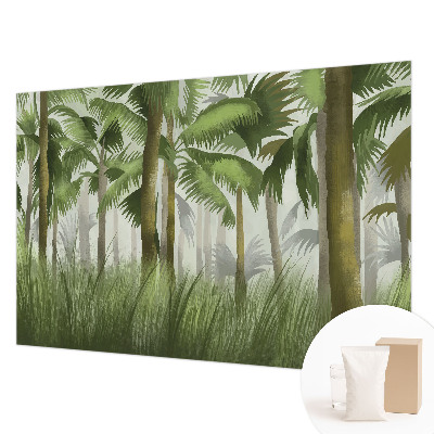 Vlies fotótapéta hálószobába Trópusi erdő