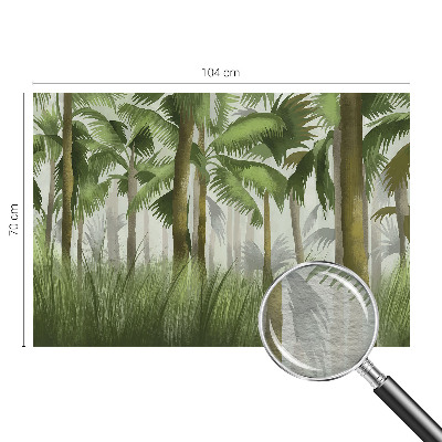 Vlies fotótapéta hálószobába Trópusi erdő