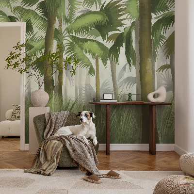 Vlies fotótapéta hálószobába Trópusi erdő