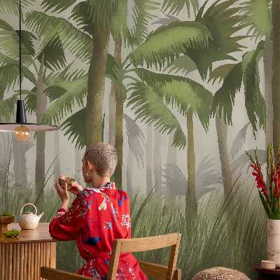 Vlies fotótapéta hálószobába Trópusi erdő