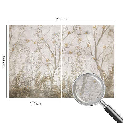 Nyomtatott vlies fotótapéta Egy erdei sarok