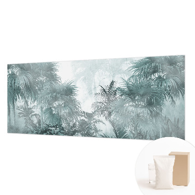 Fotótapéta hálószobába Egzotikus zöld