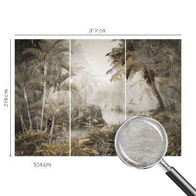 Fotótapéta méretre nappaliba Trópusi erdő