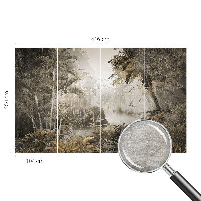 Fotótapéta méretre nappaliba Trópusi erdő