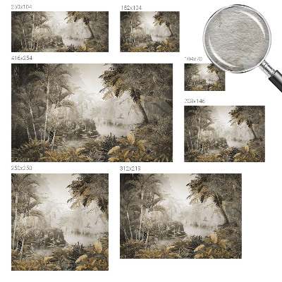 Fotótapéta méretre nappaliba Trópusi erdő