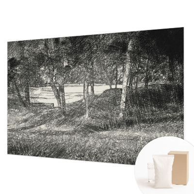 Modern fotótapéta méretre Egy békés táj