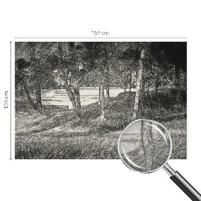 Modern fotótapéta méretre Egy békés táj