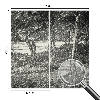 Modern fotótapéta méretre Egy békés táj