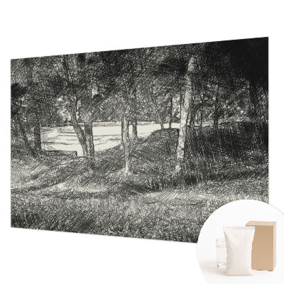 Modern fotótapéta méretre Egy békés táj