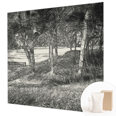 Modern fotótapéta méretre Egy békés táj