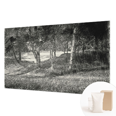 Modern fotótapéta méretre Egy békés táj