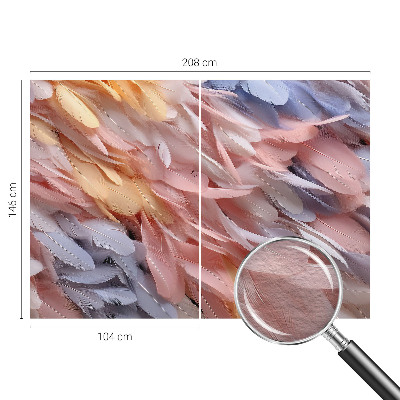 Óriás fotótapéta Pasztell tollak