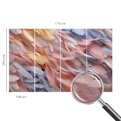 Óriás fotótapéta Pasztell tollak