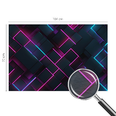 Fényképes tapéta Neon geometria