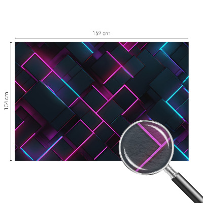 Fényképes tapéta Neon geometria