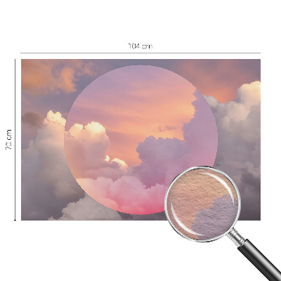 Vlies alapú fotótapéta Éteri felhők