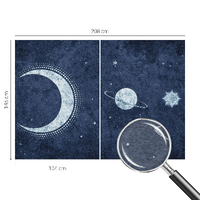 Nyomtatott vlies fotótapéta Csillag motívum